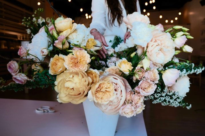 Spring Peony Arrangement