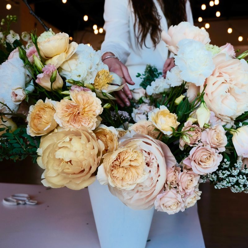 Spring Peony Arrangement